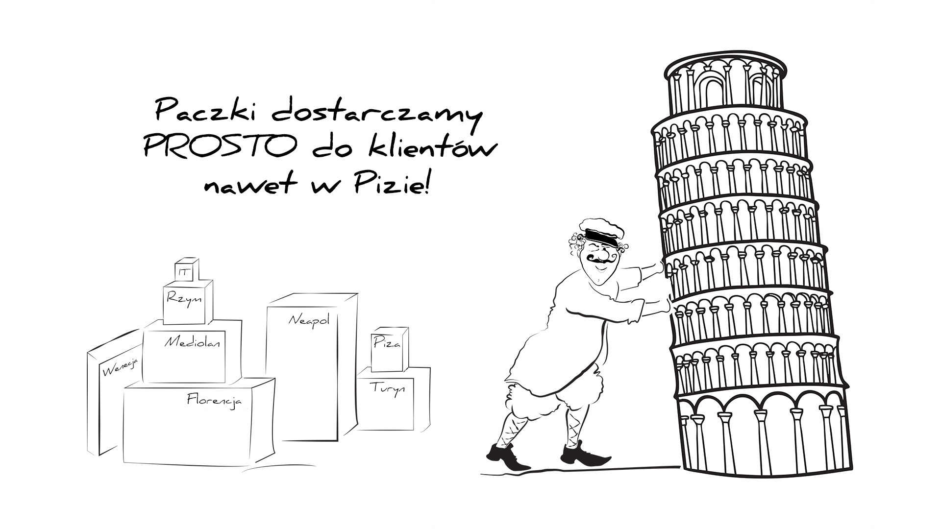 Nowość: paczki do Włoch!